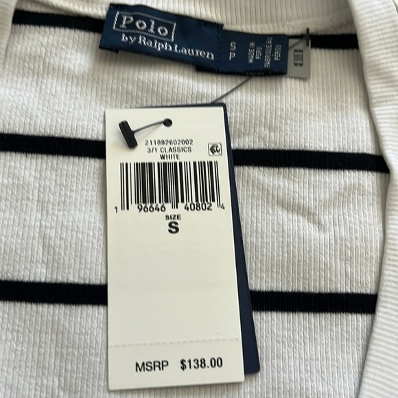 NWT:Polo Ralph Lauren’s women blue label long sleeve. material quality is great. - Picture 2 of 11